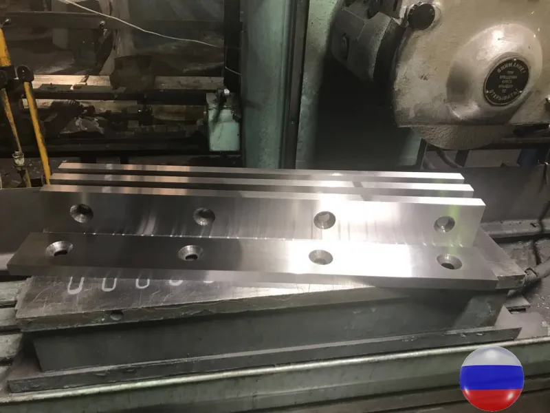 Шлифовка-заточка гильотинных ножей в Туле,Москве,Санкт-Петербурге на заказ.