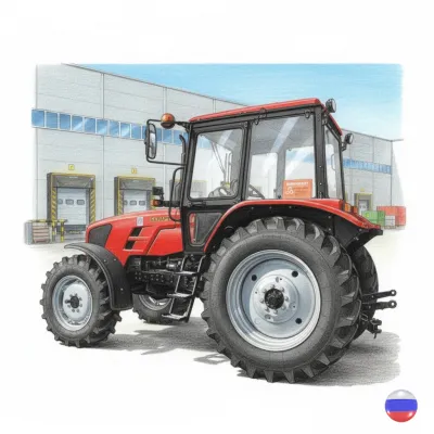 МТЗ 1025.3 - трактор, который работает