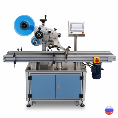 Этикетировочный автомат для плоских поверхностей ЭМ04.02 100 шт/мин