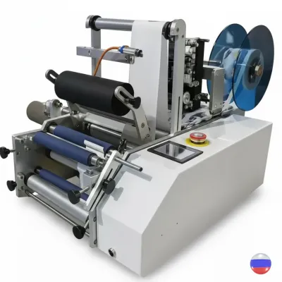 Этикетировочный автомат для цилиндрических бутылок ЭН00.04