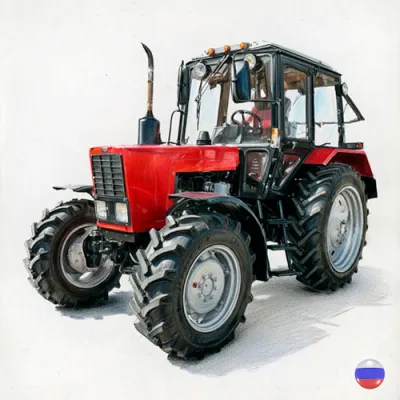 МТЗ 82 балочный - тракторо для тяжелых задач