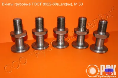 Винт грузовой гост 8922-69 (цапфа)