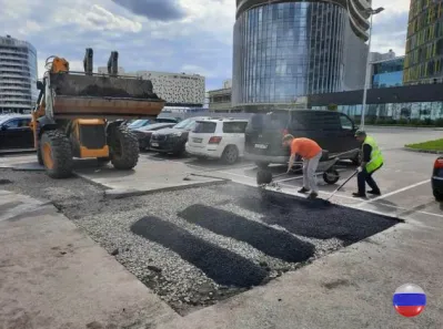 Асфальтирование ямочный ремонт