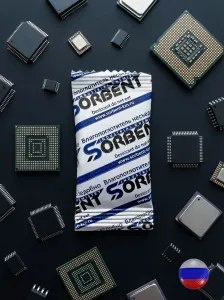 Силикагель фасованный SORB-DRY PLUS K по 35 грамм.