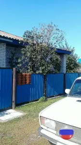Дом из белого кирпича